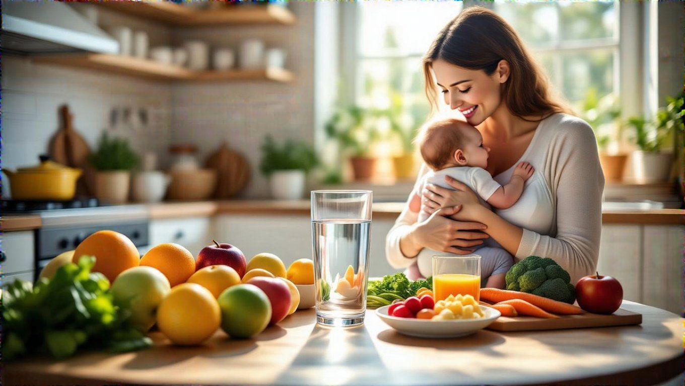 A megfelelő táplálkozás növeli az anyatejtermelést.