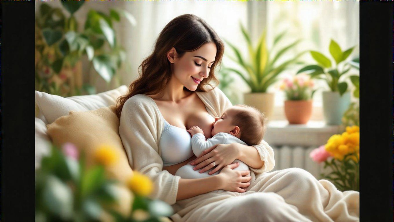 A szoptatás segít a kiegyensúlyozott mikrobiom kialakulásában.