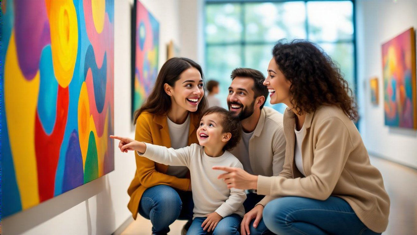 A művészet erősíti a családi kötelékeket és kreativitást.