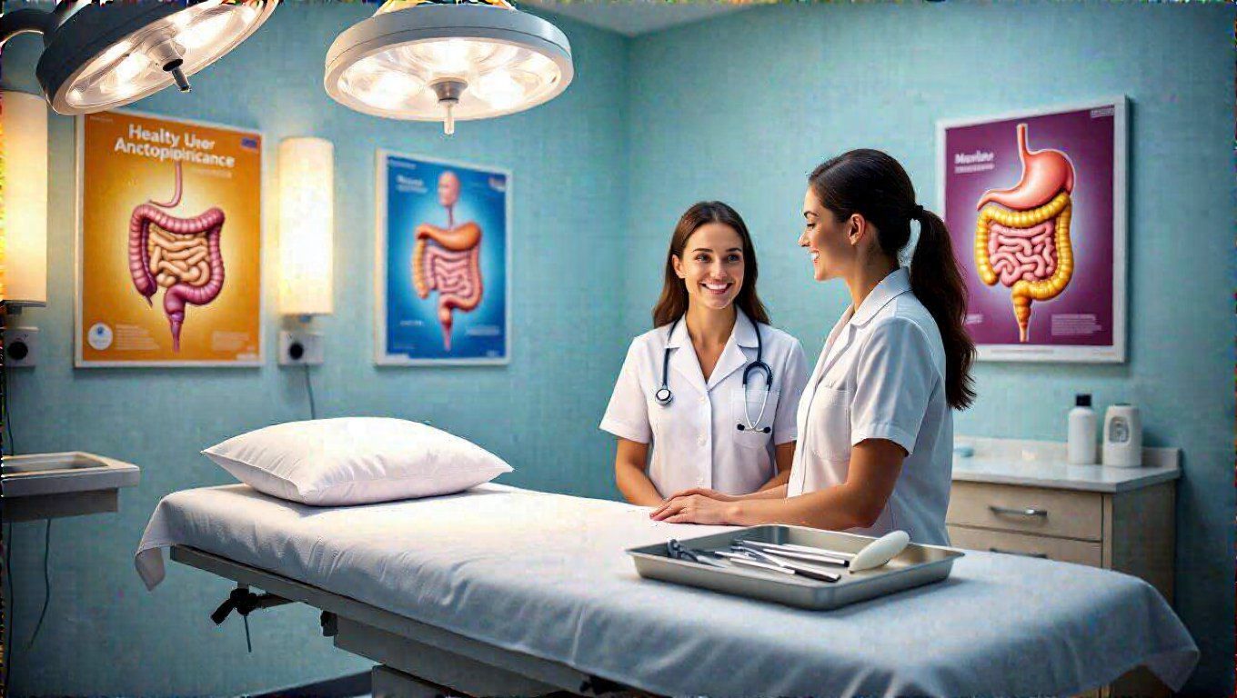 A proktológiai vizsgálat gyors és diszkrét folyamat.