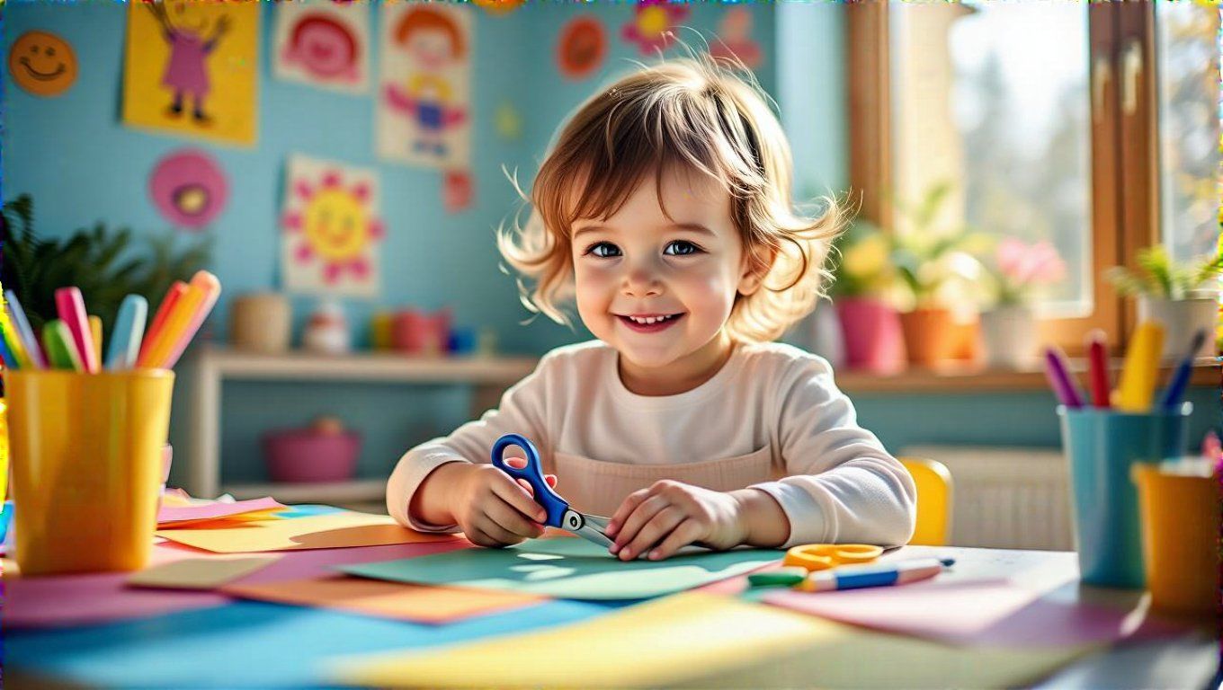 Mindig tartsd távol az ollót a kisgyermekektől!