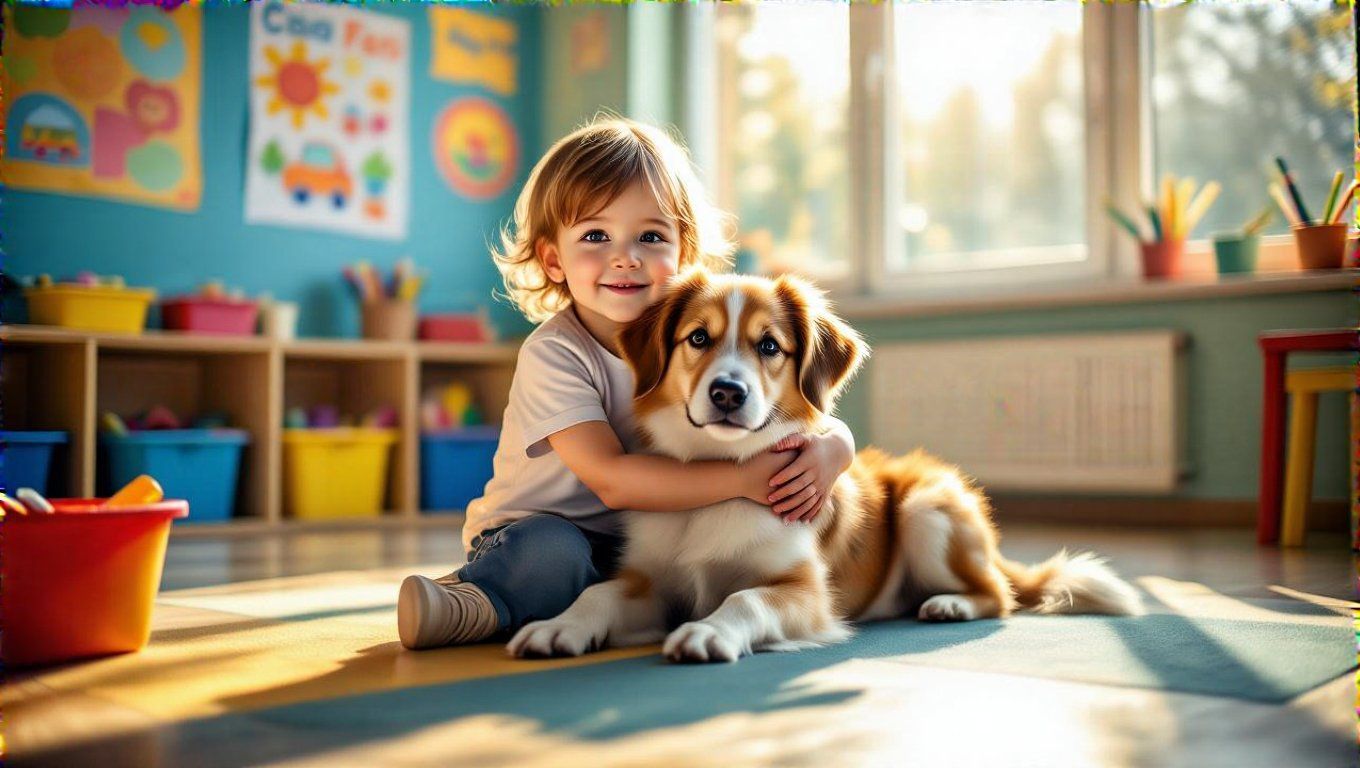 A háziállatok segítenek a gyászoló gyermekek érzelmi feldolgozásában.
