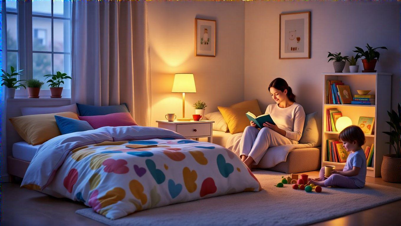 A stabil esti rutin segít a pihenés gyorsabb elérésében.