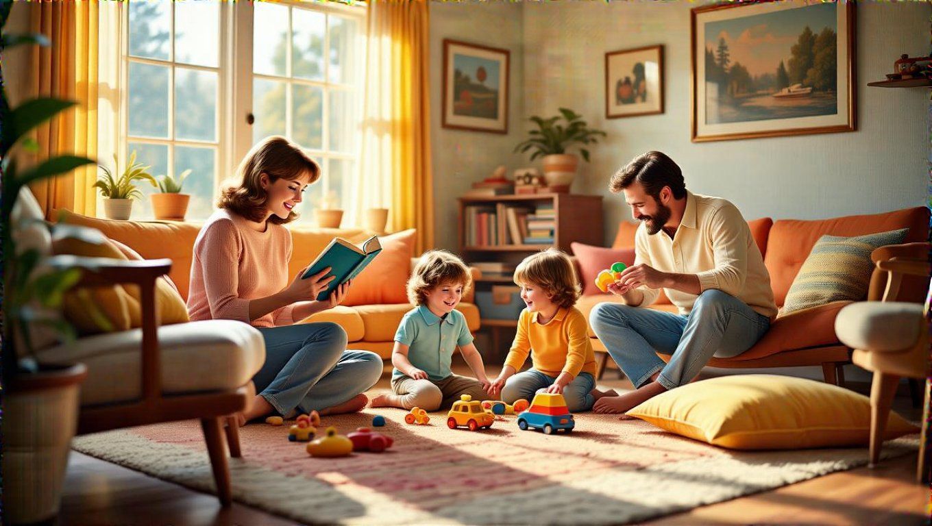 A hetvenes-nyolcvanas években a szülői szerepek átalakulóban voltak.