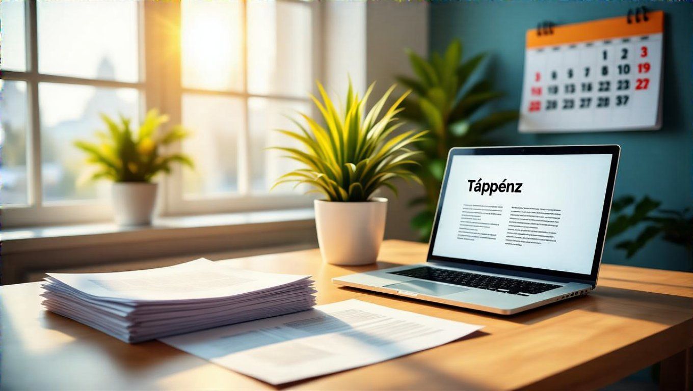 A táppénz maximális időtartama 1 év lehet.