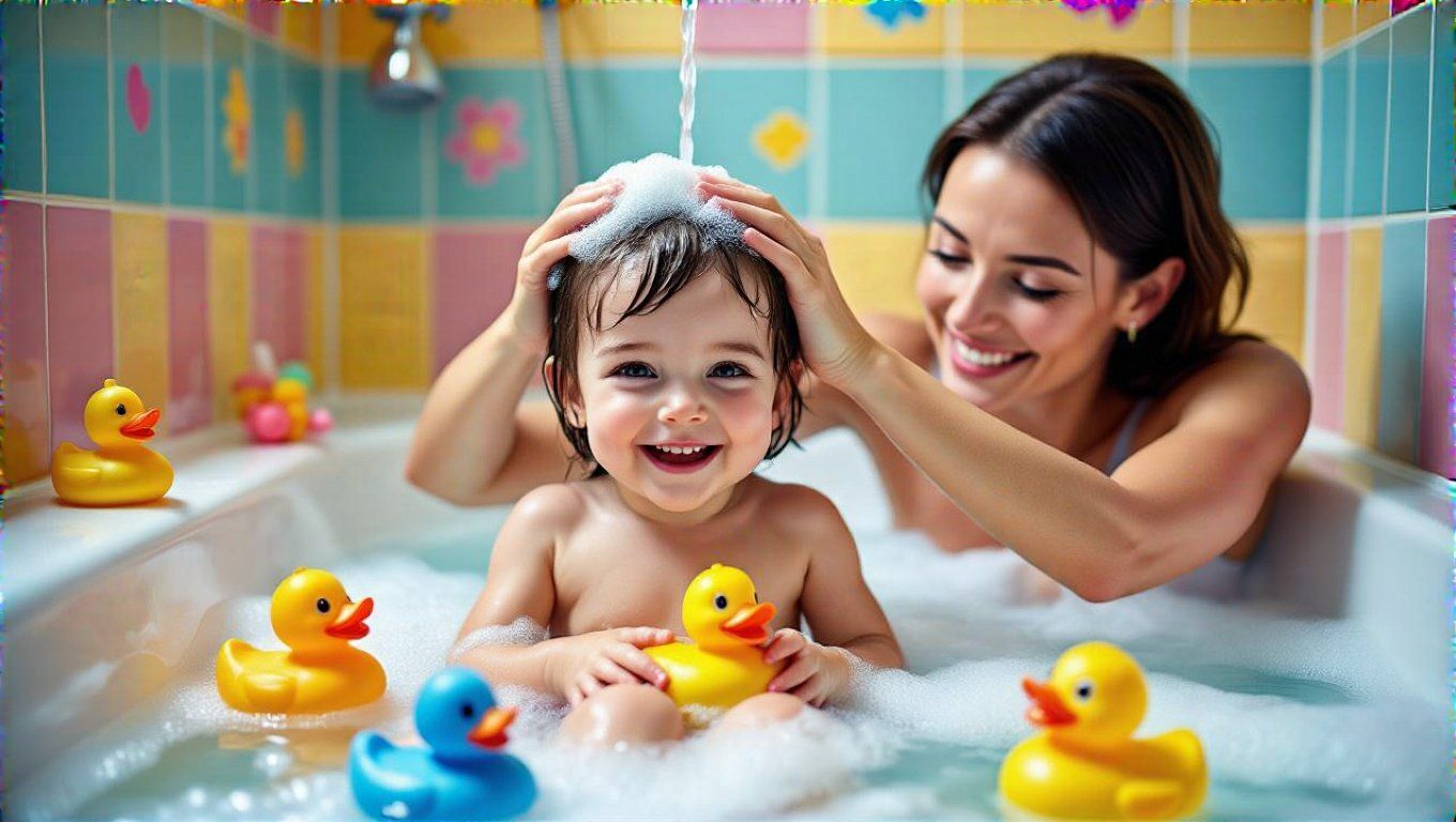 A gyakori hajmosás csökkentheti a szülők stresszét.