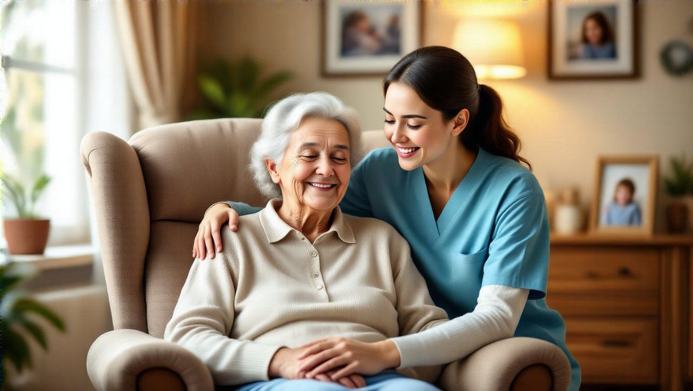 Az érzelmi támogatás kulcsfontosságú az ápolás során.