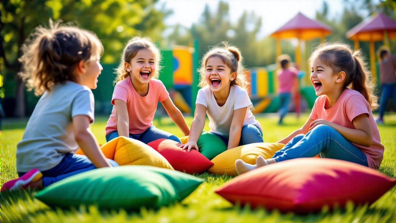 A babzsákos játékok fejlesztik a mozgáskoordinációt és ügyességet.