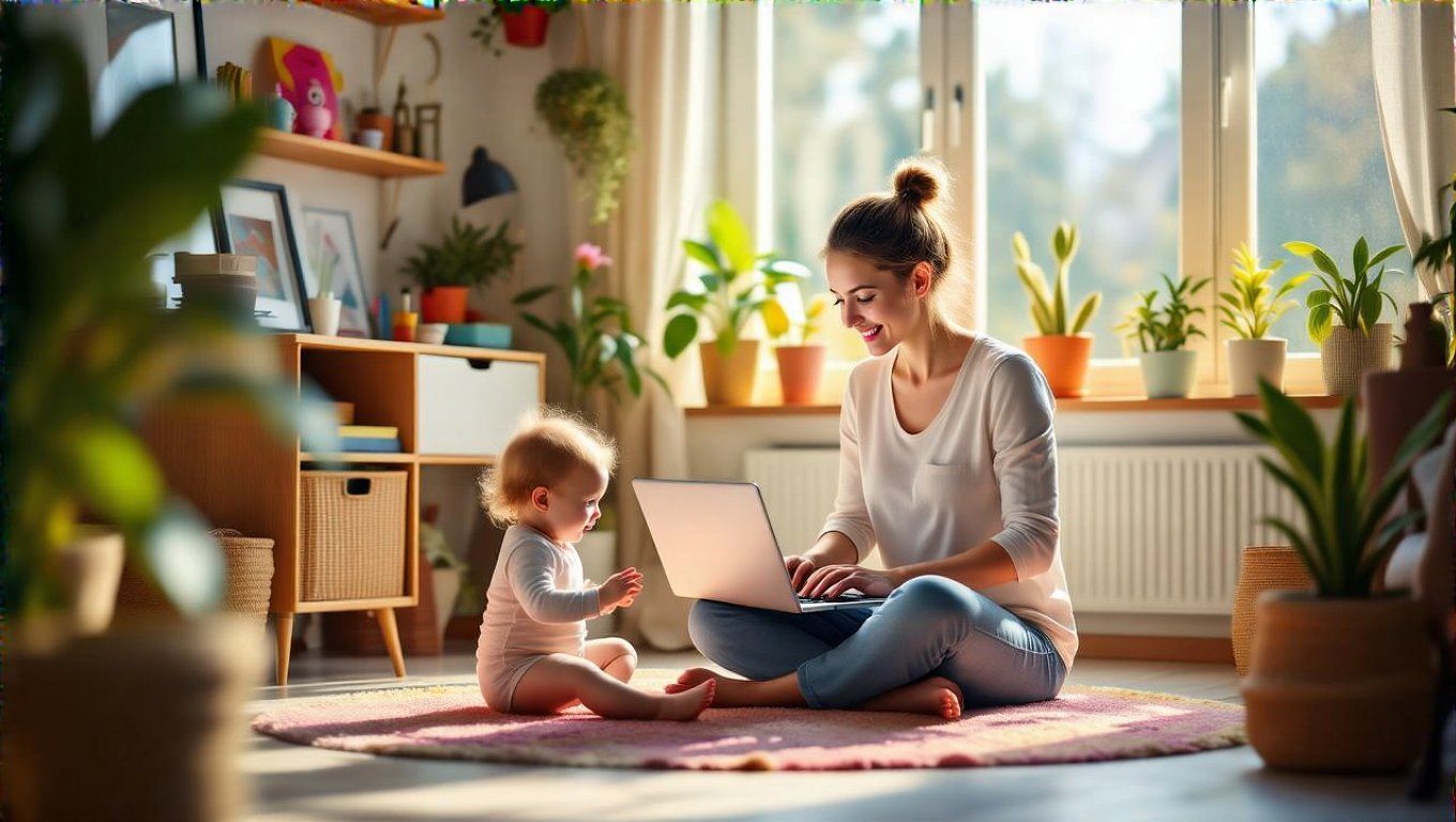 A dolgozó anyák gyakran szenvednek bűntudattól és stressztől.