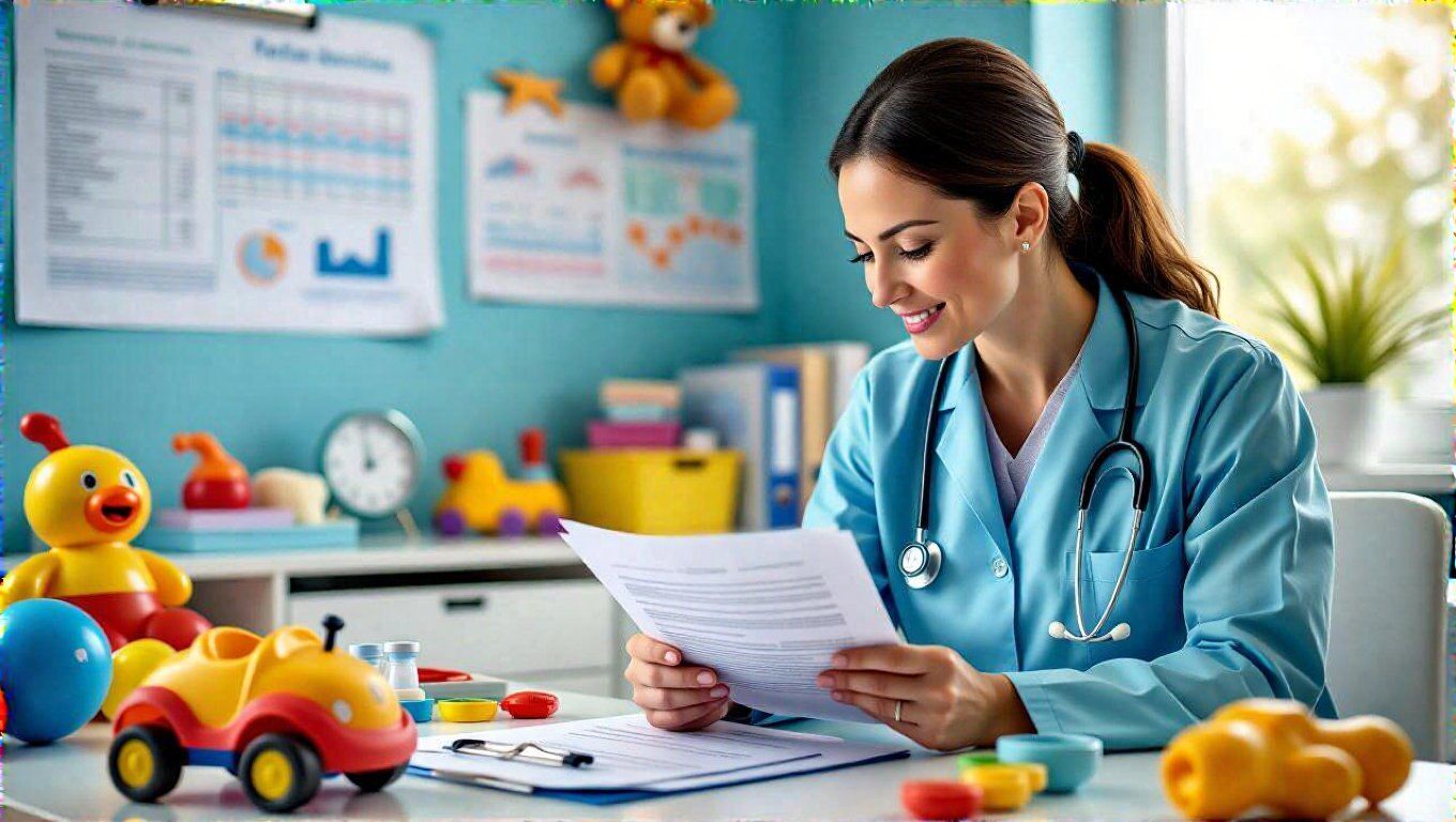 Gyermekorvos látogatás: orvosi igazolás, oltási könyv szükséges.