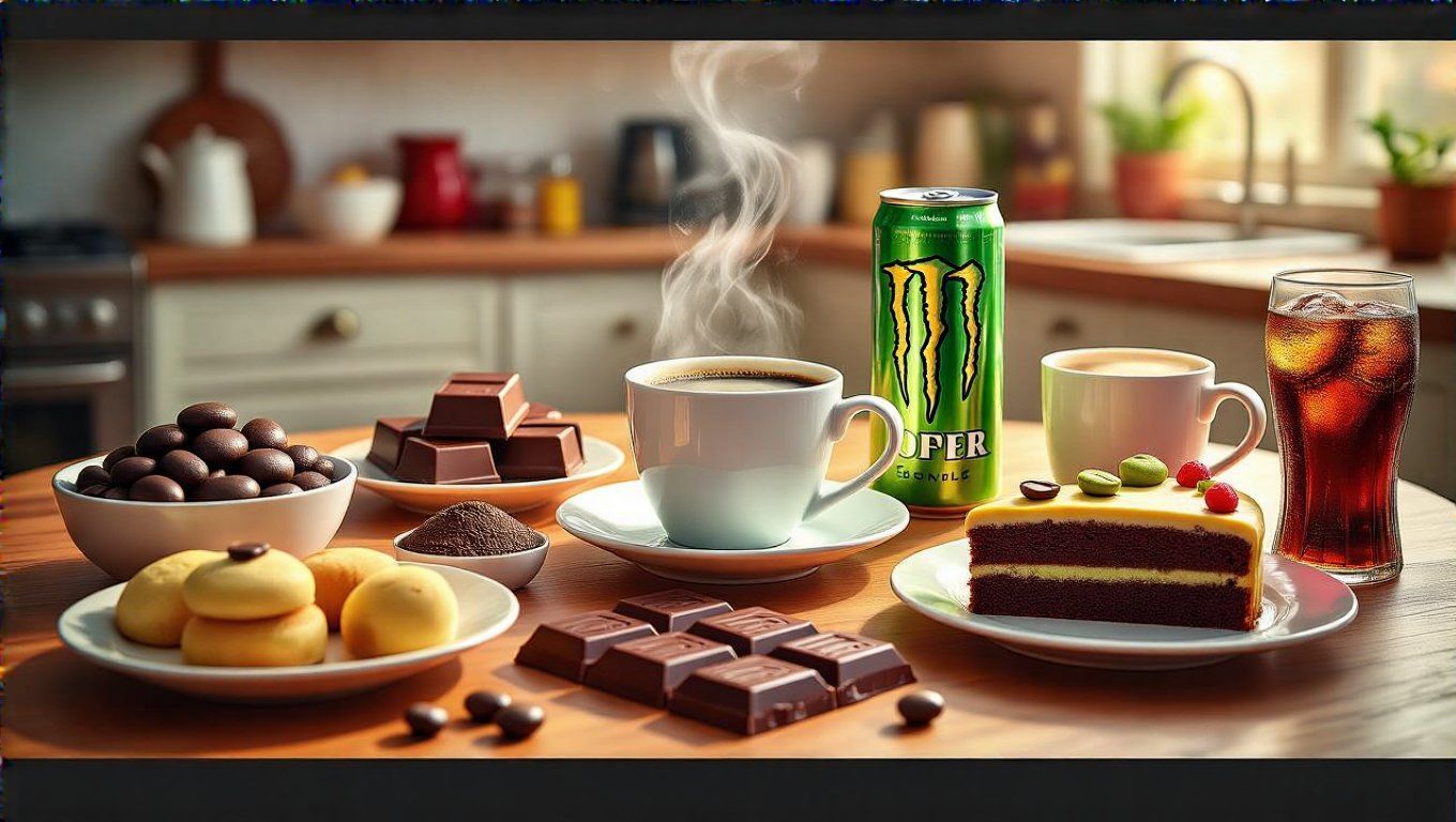 A koffein hatása összeadódik, fokozva az éberséget.