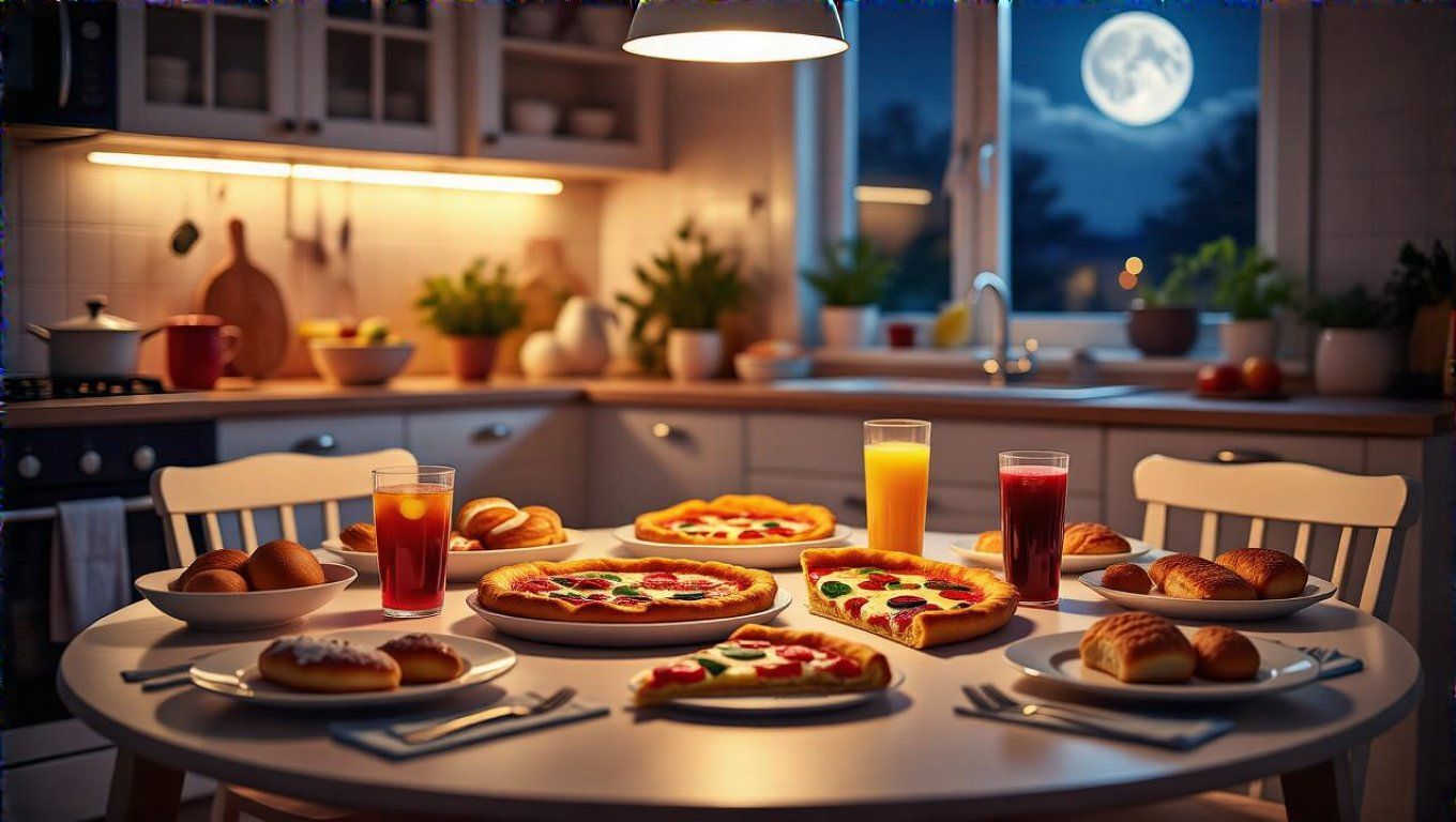 Az éjszakai étkezés zavarja az anyagcserét és hízást okoz.