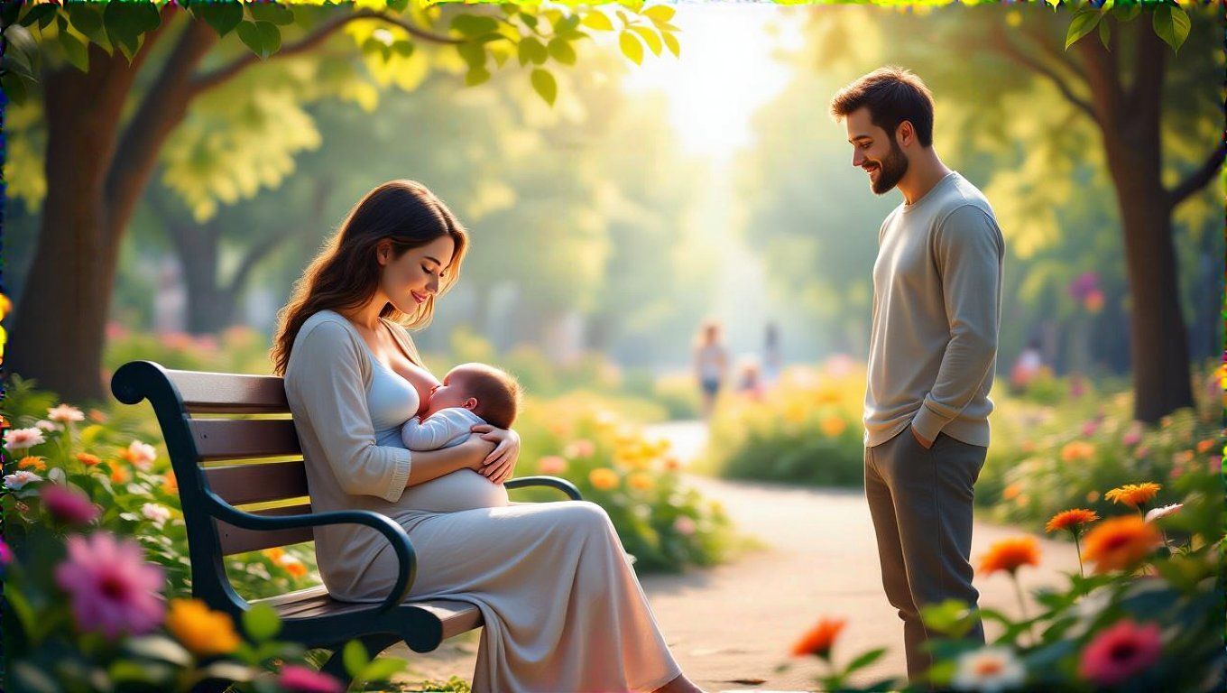 A társadalmi támogatás csökkenti a szoptatási nyomást.