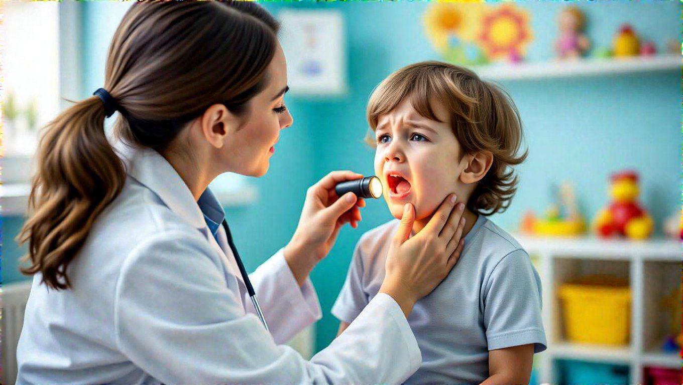 A mandulagyulladás gyakori gyermekeknél, de felnőtteknél is előfordul.