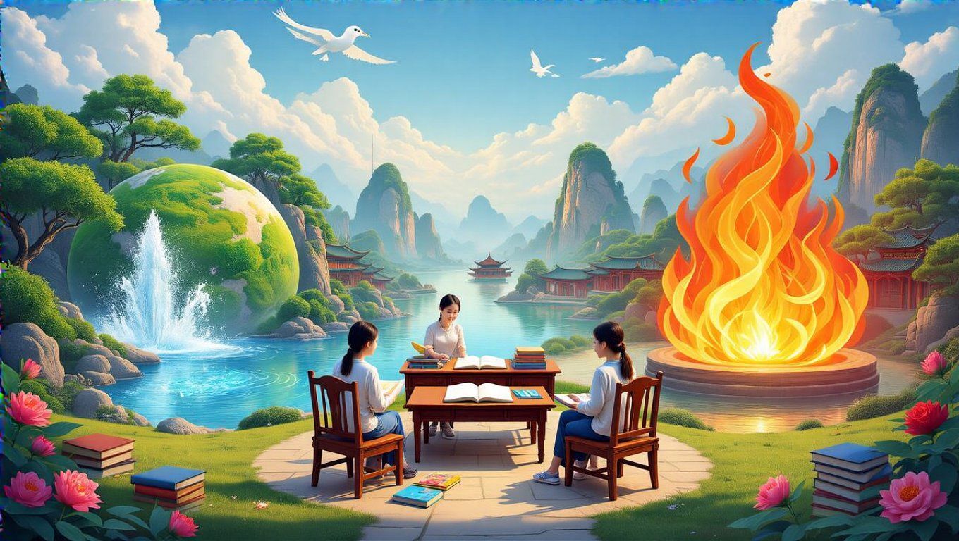 Az elemek és nevelési stratégiák harmonizálják a gyerek személyiségét.