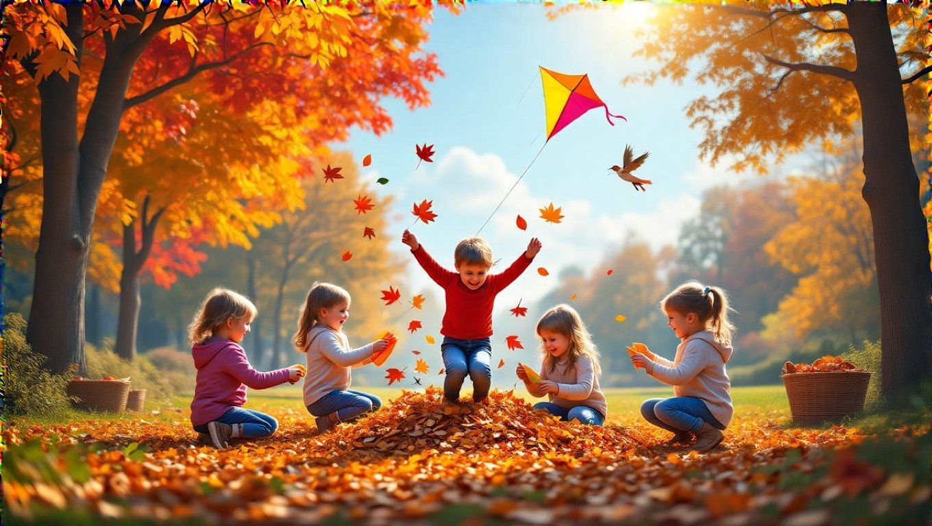 Az őszi játékok tudományos alapokon szórakoztatják a gyerekeket.