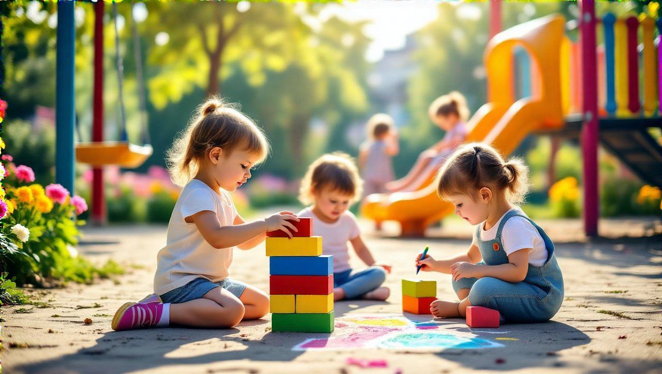 A párhuzamos játék segíti a szociális kapcsolatok kialakulását.