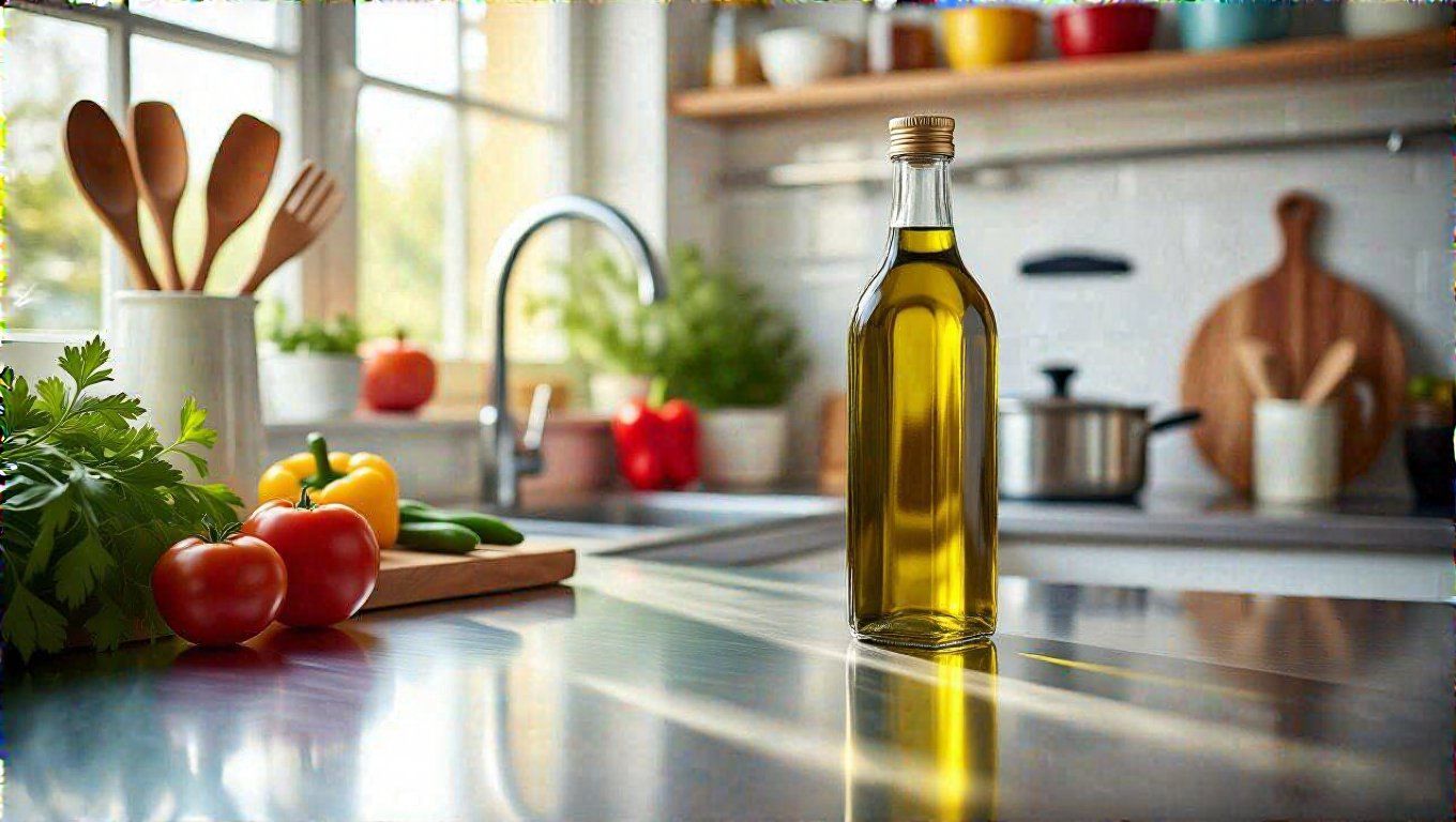 Az olaj-ecet páros ragyogóvá varázsolja a rozsdamentes acélt!