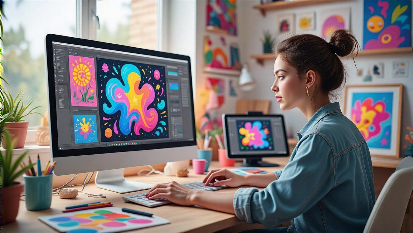 A digitális rajzolás új dimenziót ad a kreatív kifejezésnek.