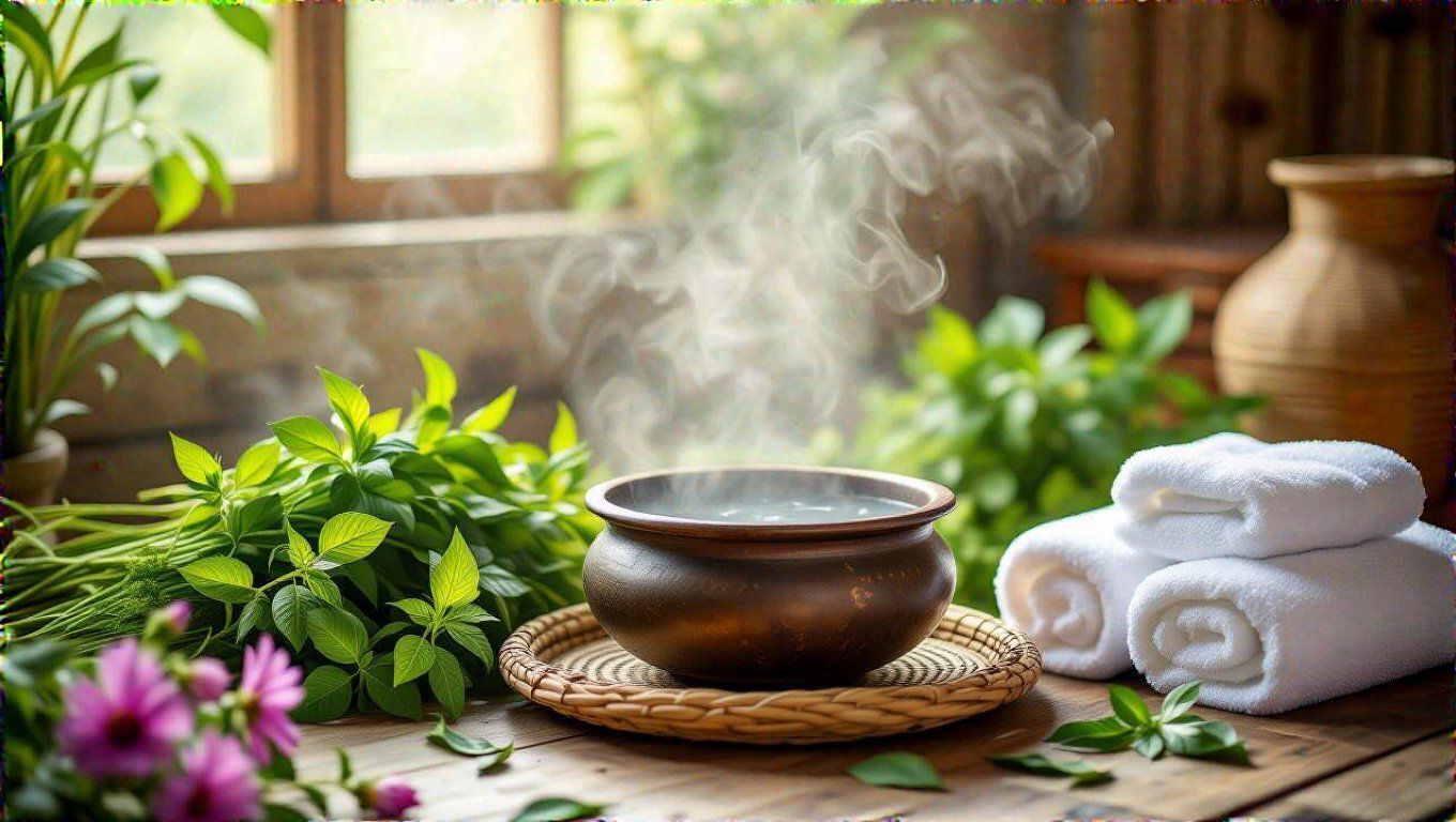 A priznic hűtése csökkenti a láz érzését.