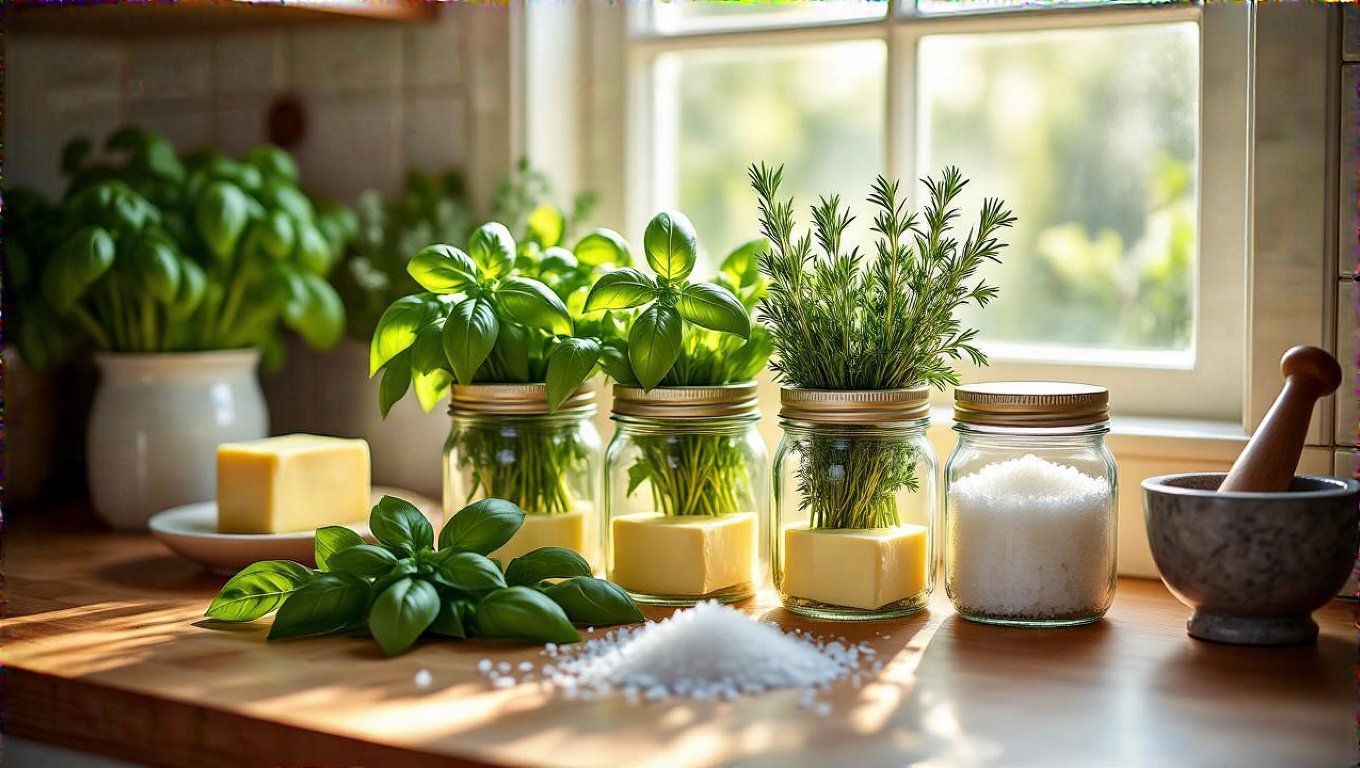 A vaj és só segít megőrizni a fűszerek ízét.