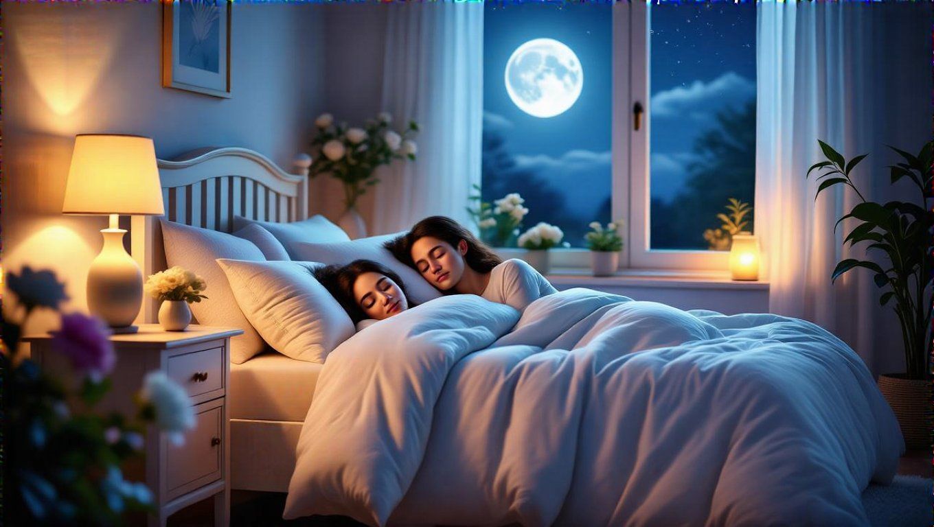 A csendes éjszakák erősítik a lelki egyensúlyt.