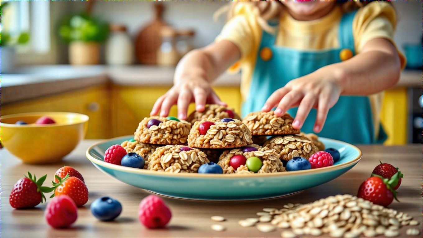 A no-bake kekszek gyors, tápláló energiaforrást jelentenek.