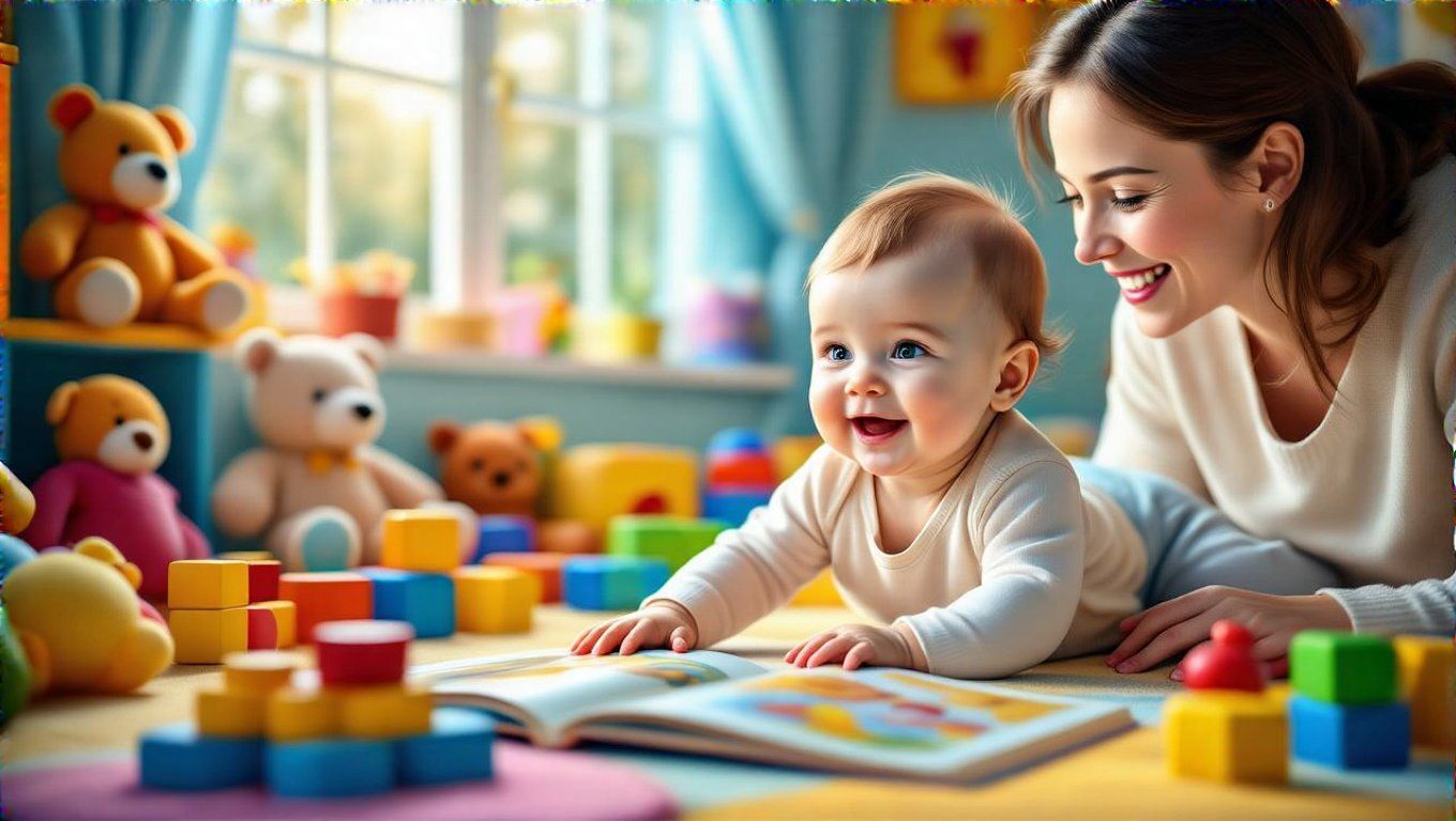 A nyelvi ugrás során a babák új szavakat tanulnak.