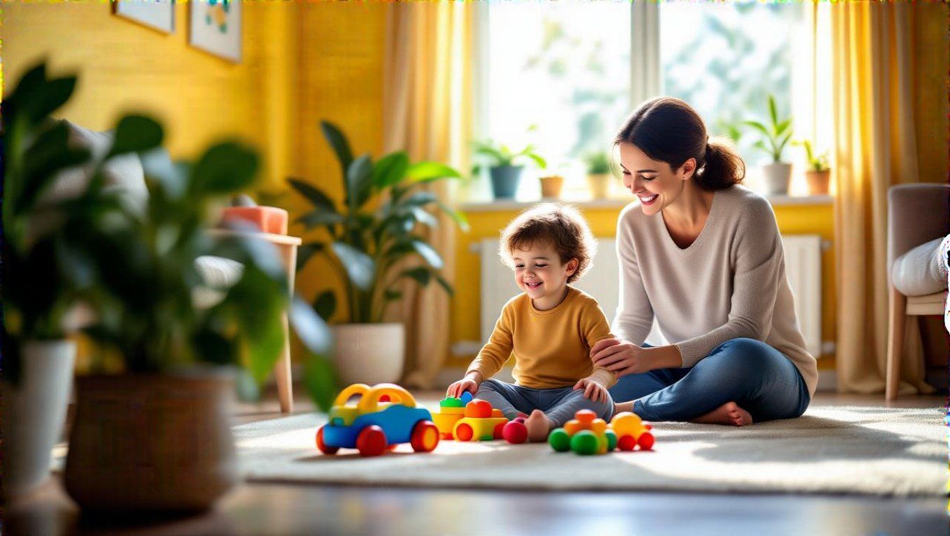A szülői kötődés segít a gyermek érzelmi fejlődésében.