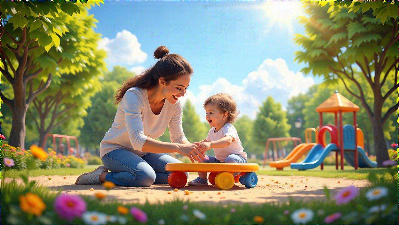 A pozitív hangulat elősegíti a gyerekek szabad játékát.