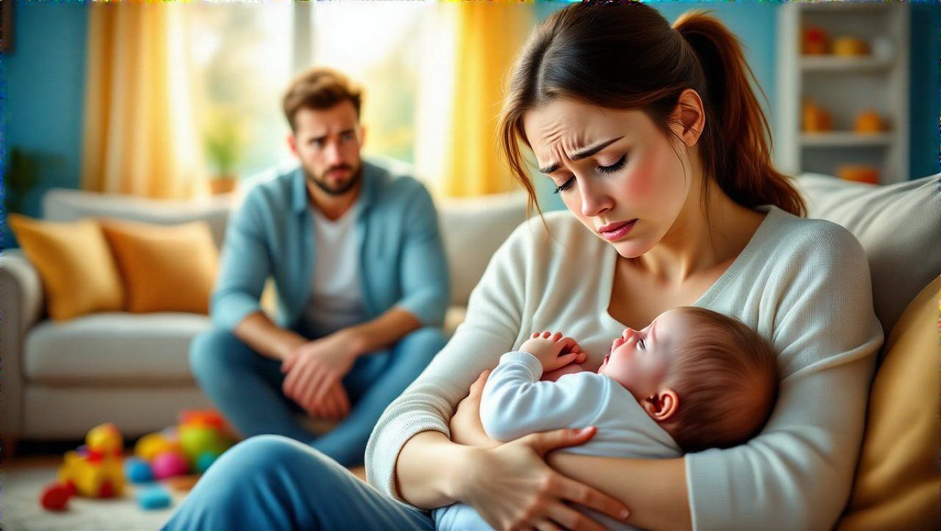 A kólika kezelése erősítheti a szülői köteléket.