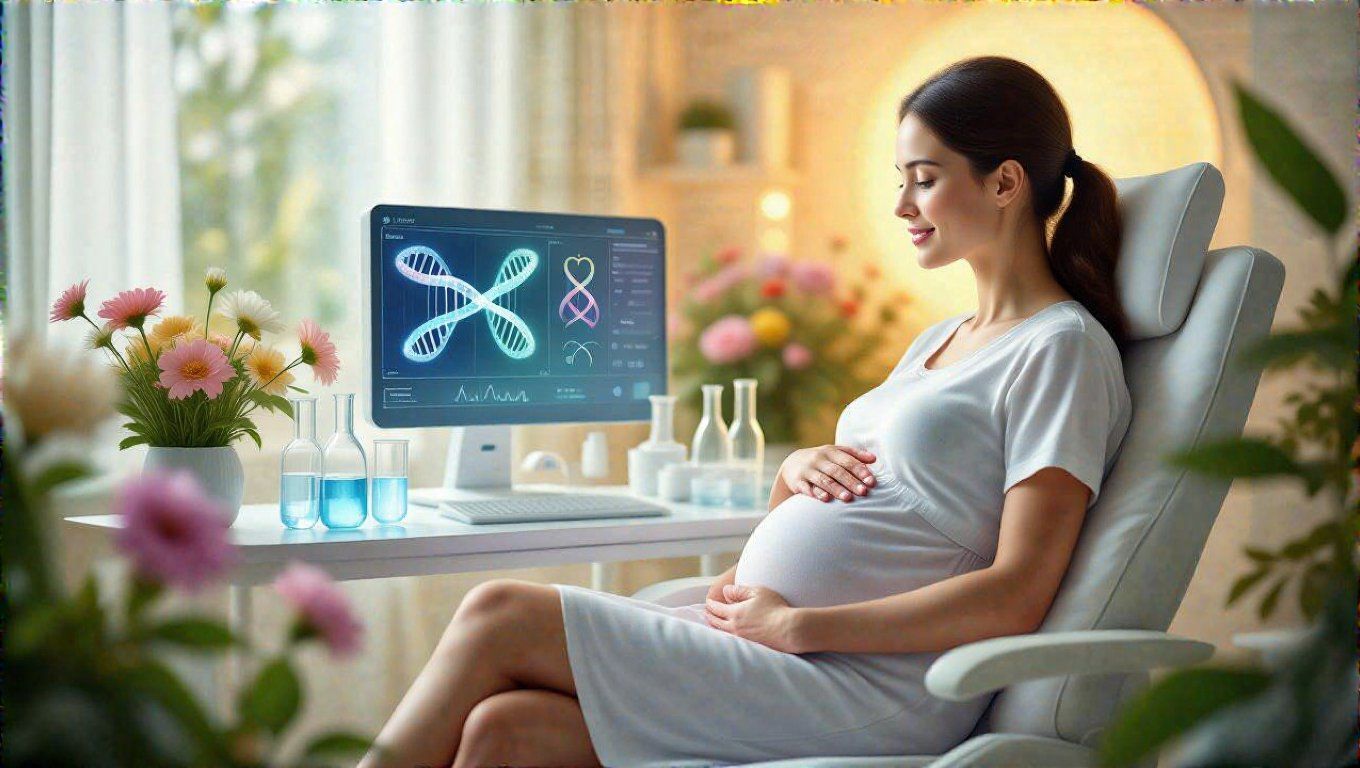 A NIPT teszt kockázatmentes információt nyújt a magzatról.