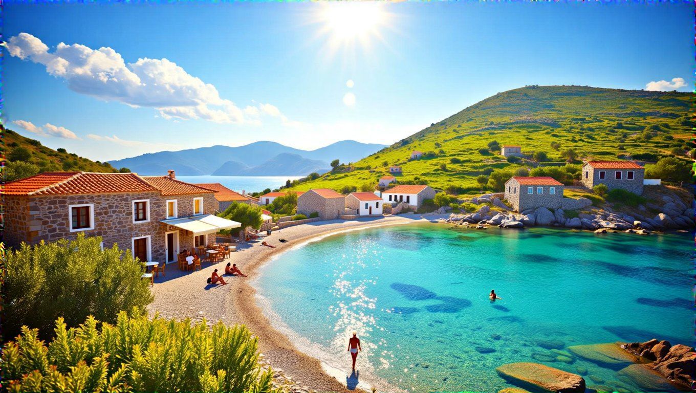 Ikaria lakói a közösségi élet titkát őrzik.