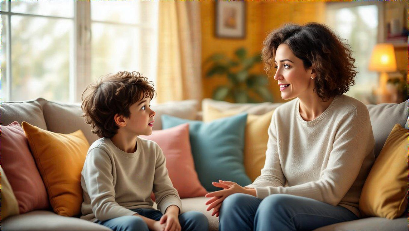 Az aktív hallgatás erősíti a gyermek érzelmi biztonságát.