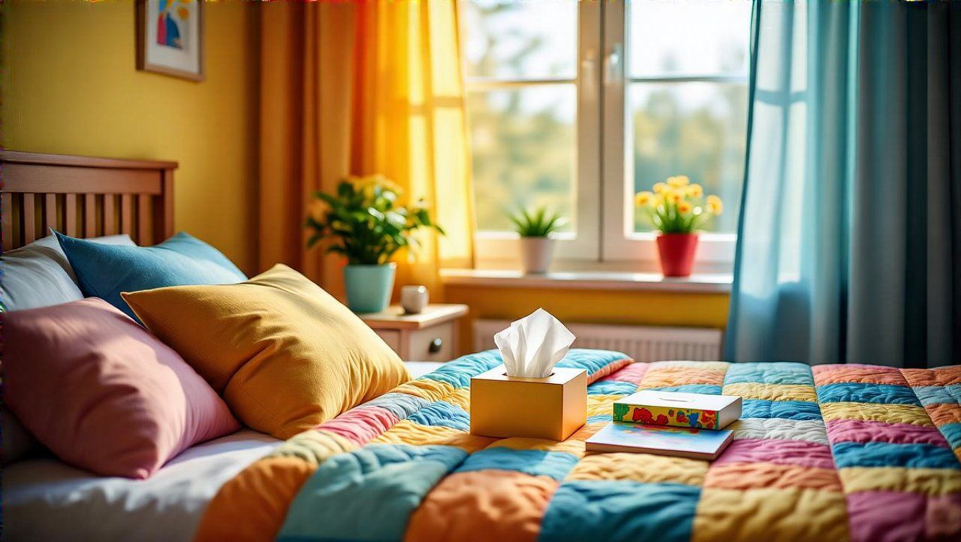 A hálószobában a poratkák allergiás reakciót okozhatnak.