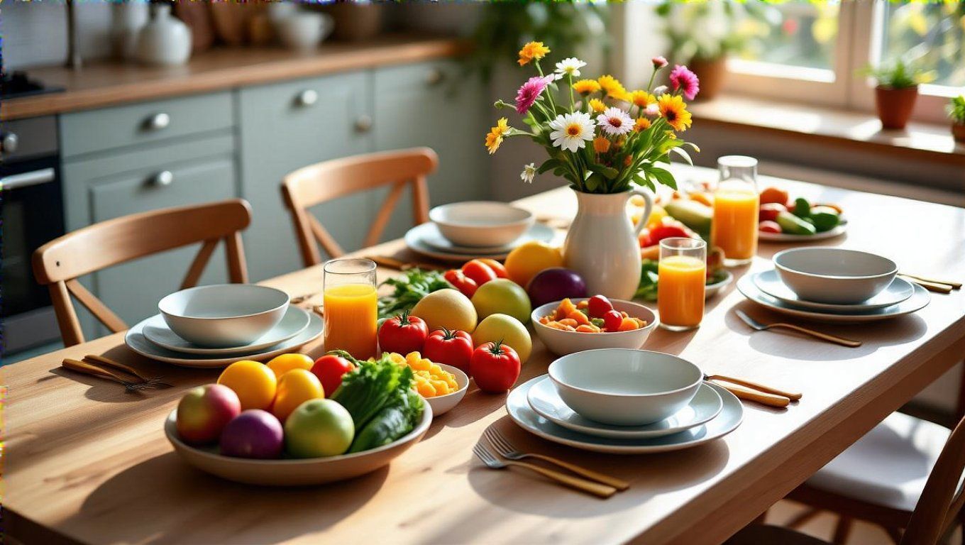 A közös étkezések erősítik a családi kötelékeket és tradíciókat.