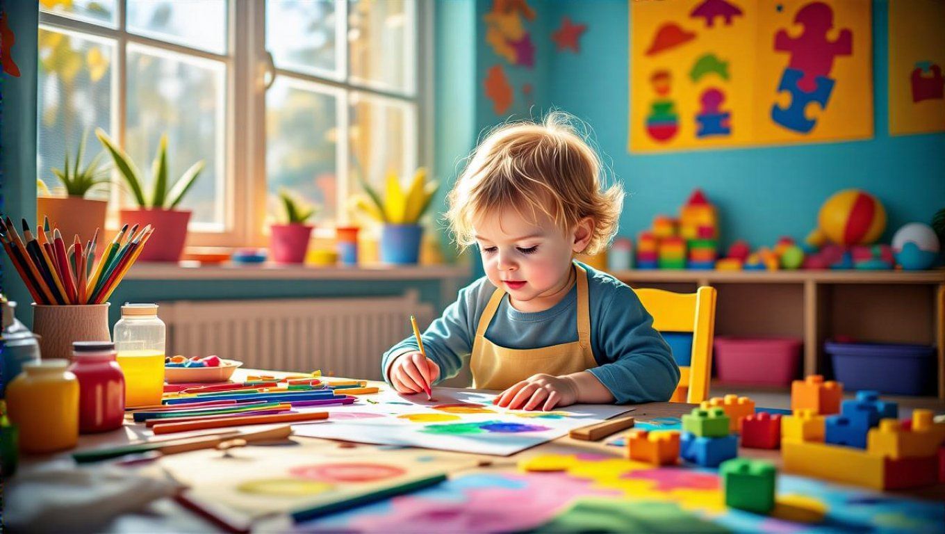 A kreatív káosz serkenti az idegrendszeri fejlődést és tanulást.