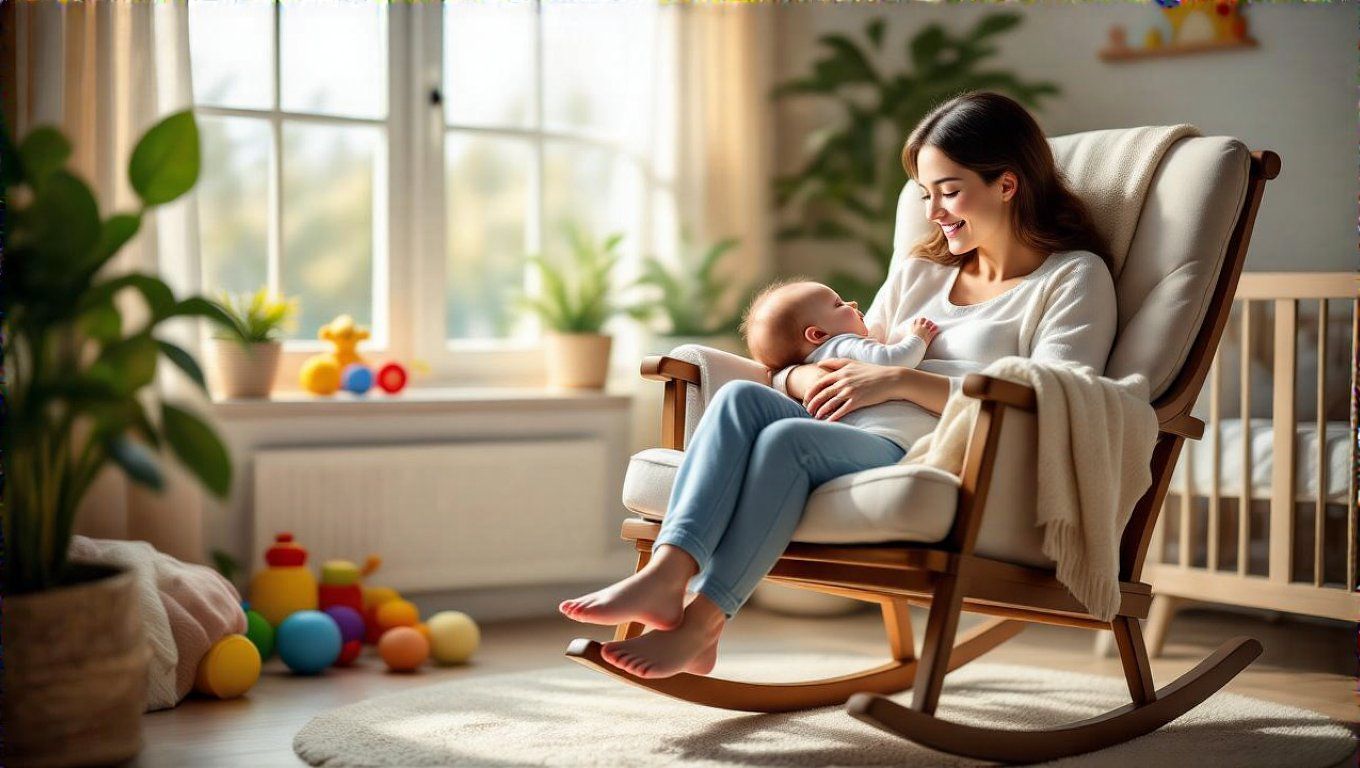 A baba jelez, ha a ringatás túlzott vagy kényelmetlen.