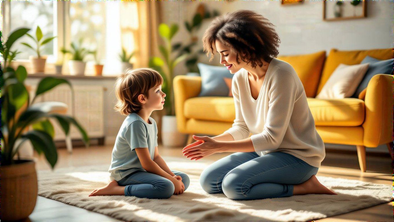 A szülők példája kulcsfontosságú a bocsánatkérésben.