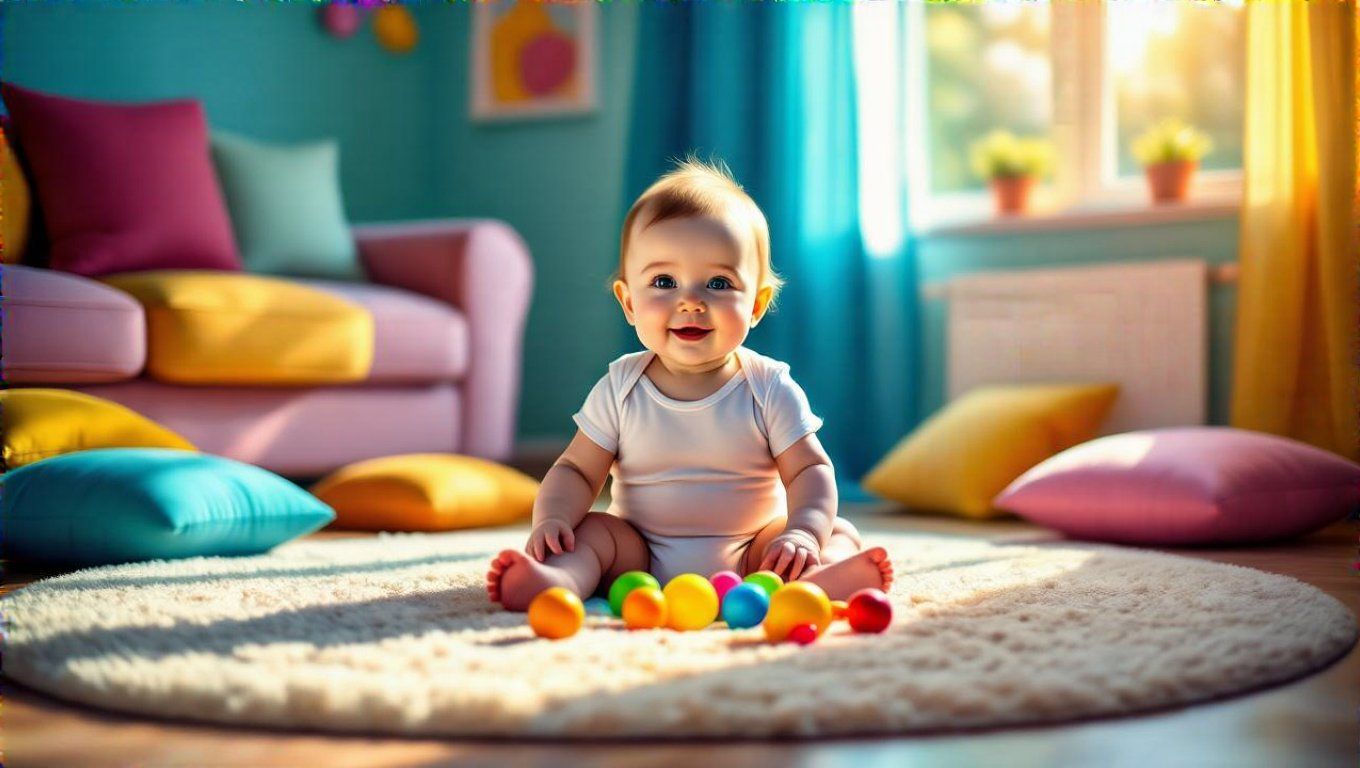 Az önálló ülés fejleszti a baba egyensúlyérzékét.