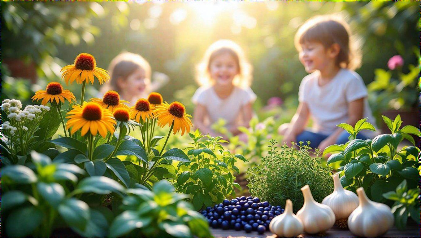 A kamilla nyugtatja és erősíti a gyermeki immunrendszert.