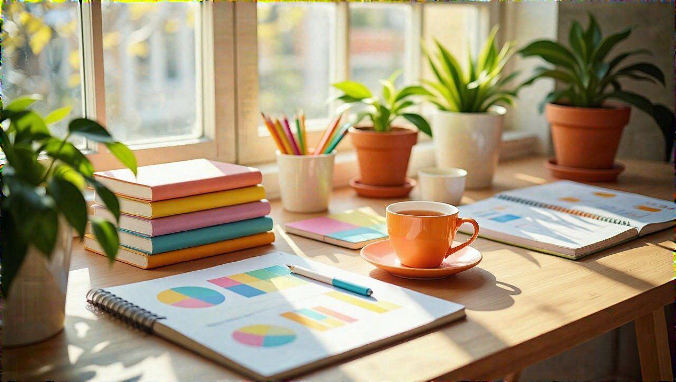 A tervezés segít a stressz csökkentésében és a fókuszálásban.