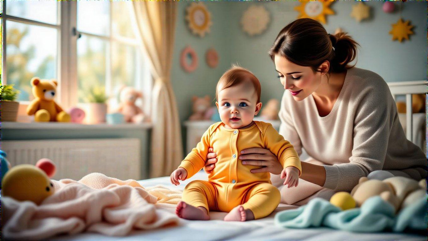 A túlöltöztetés hőgutát is okozhat csecsemőknél.