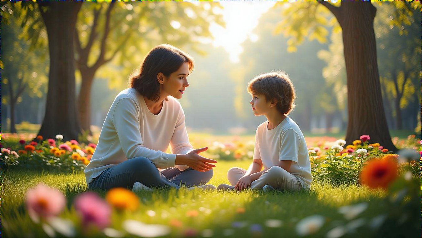 A nyílt beszélgetés segíthet a gyász feldolgozásában.