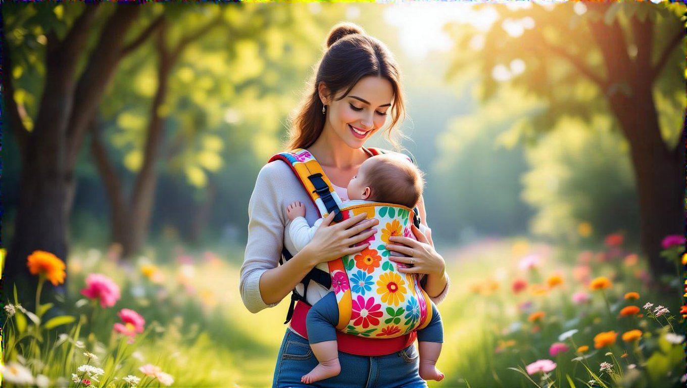 A hordozás befejezése a gyermek fejlődési ütemétől függ.