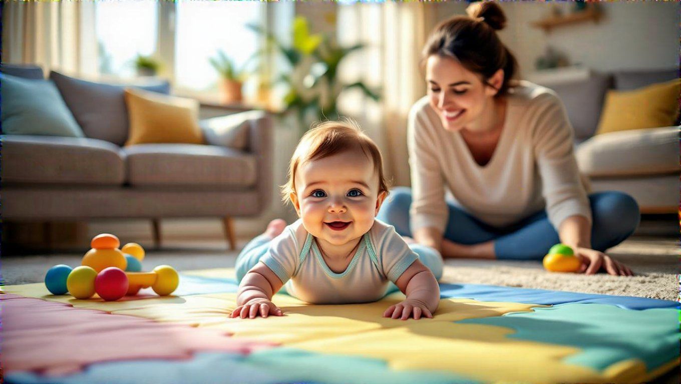 A szülői támogatás fokozza a baba biztonságérzetét.