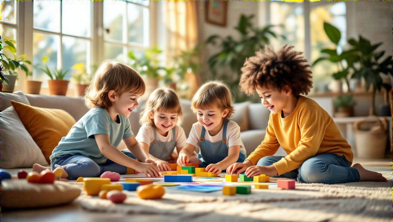 Játékos tanulással ösztönözhetjük a gyerekek közti együttműködést.