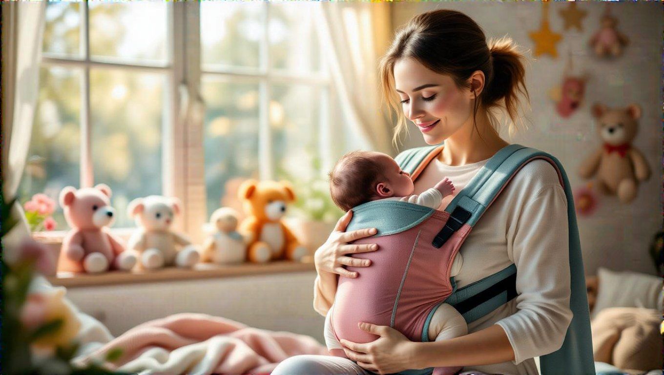 Koraszülöttek hordozásánál különös figyelmet igényel a stabilitás.