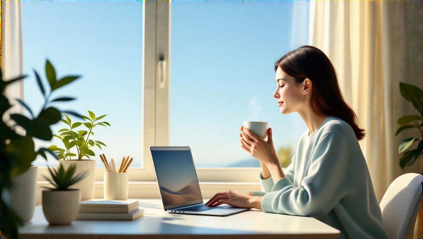 A digitális minimalizmus segít a figyelem fókuszálásában.