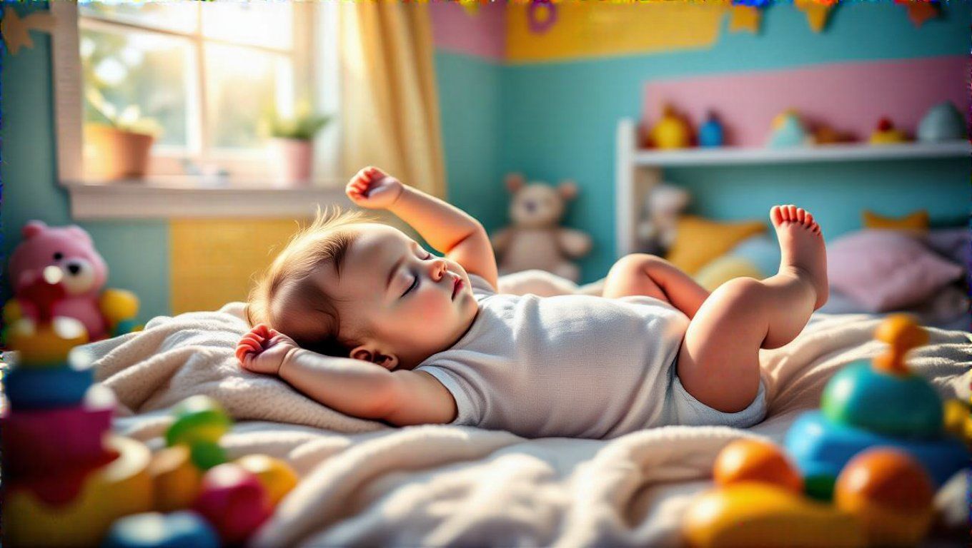 A feltartott kezek ösztönzik a csecsemők önállóságát.